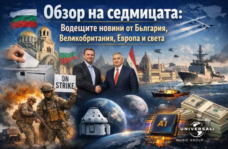 Обзор на седмицата: водещите новини от България, Великобритания, Европа и света