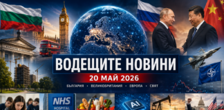 🌍 Най-важното днес – 20 май 2026