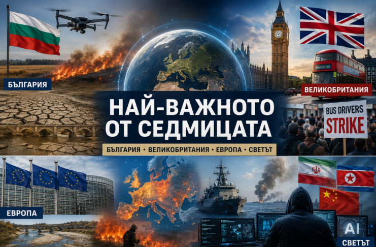 Най-важното от седмицата: България, Великобритания, Европа и светът