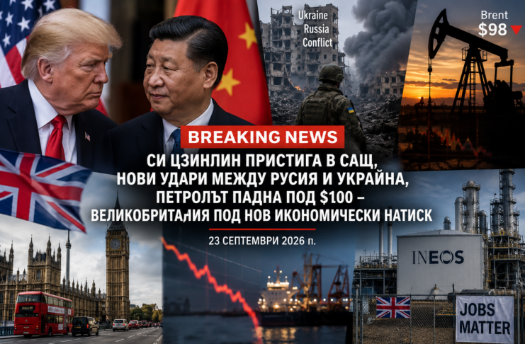 🔴 BREAKING NEWS: СИ ЦЗИНПИН ПРИСТИГА В САЩ, НОВИ УДАРИ МЕЖДУ РУСИЯ И УКРАЙНА, ПЕТРОЛЪТ ПАДНА ПОД $100 – ВЕЛИКОБРИТАНИЯ ПОД НОВ ИКОНОМИЧЕСКИ НАТИСК